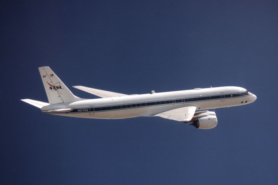 le DC-8 Airborne Science Lab de la NASA